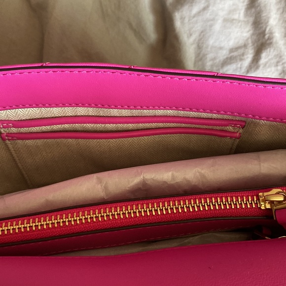 Tory Burch Pink Quilted Shoulder Bag - Picture 9 of 10